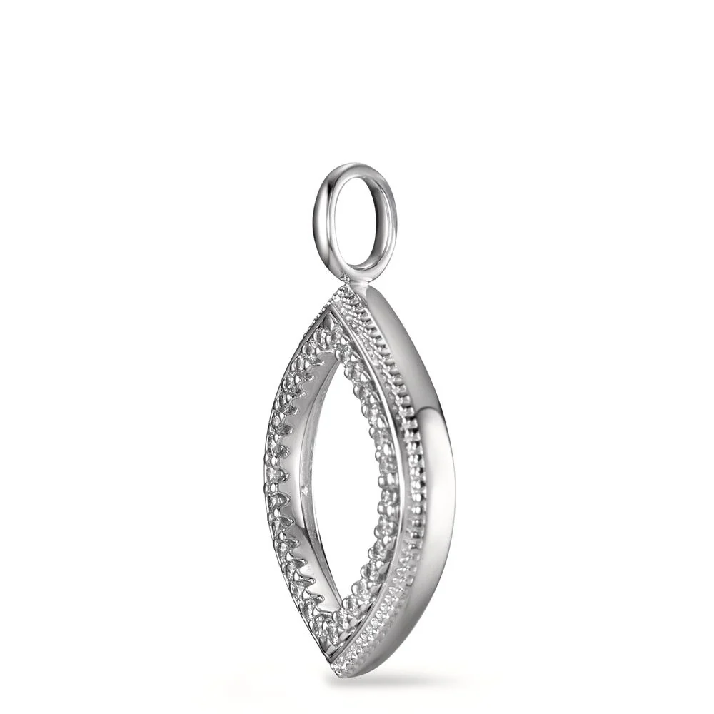 Ciondolo Oro bianco 750/18 carati Diamante 0.18 ct, 30 pietra, [Brillant], w-si - Image 2