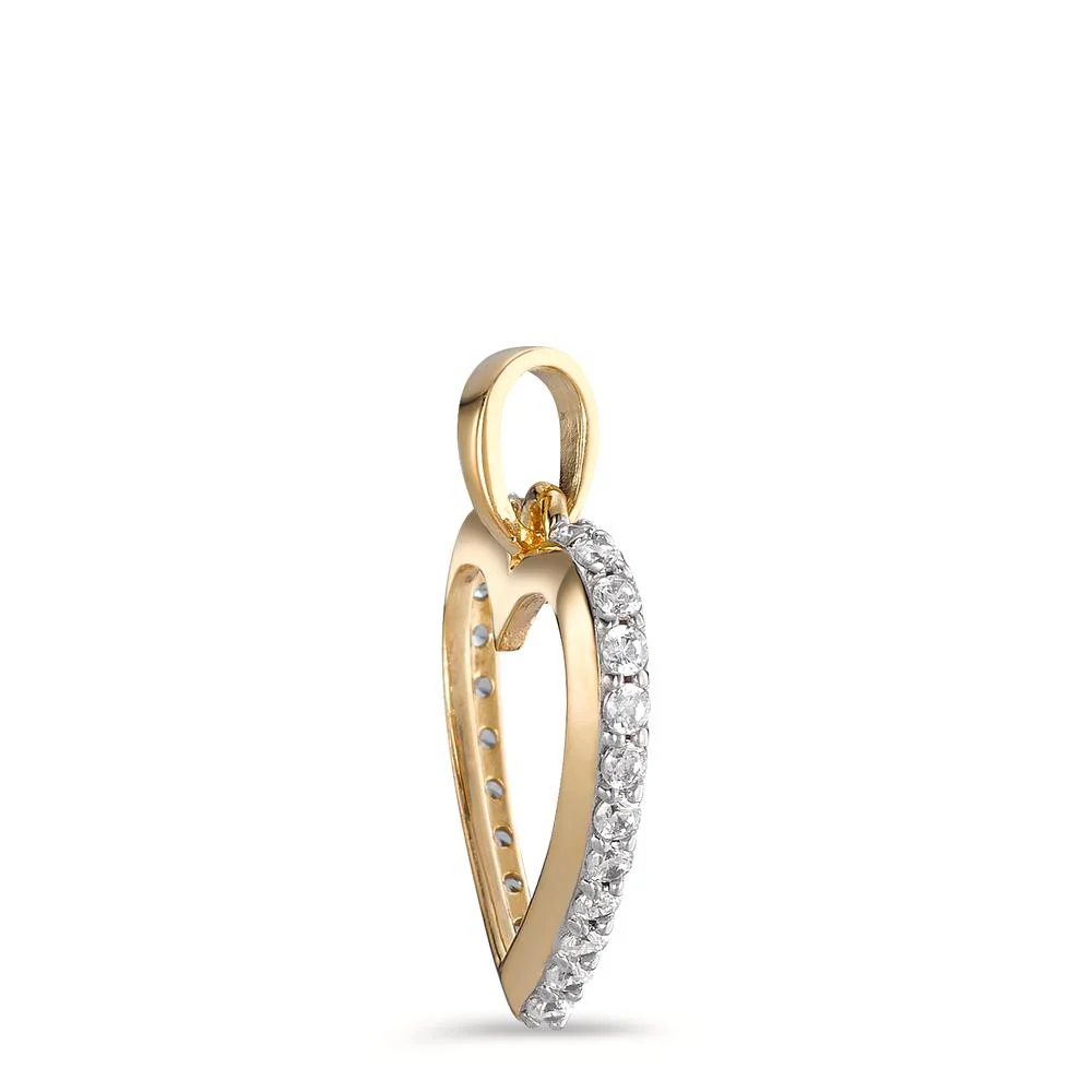Ciondolo Oro giallo 375/9K Zirconia - Image 2
