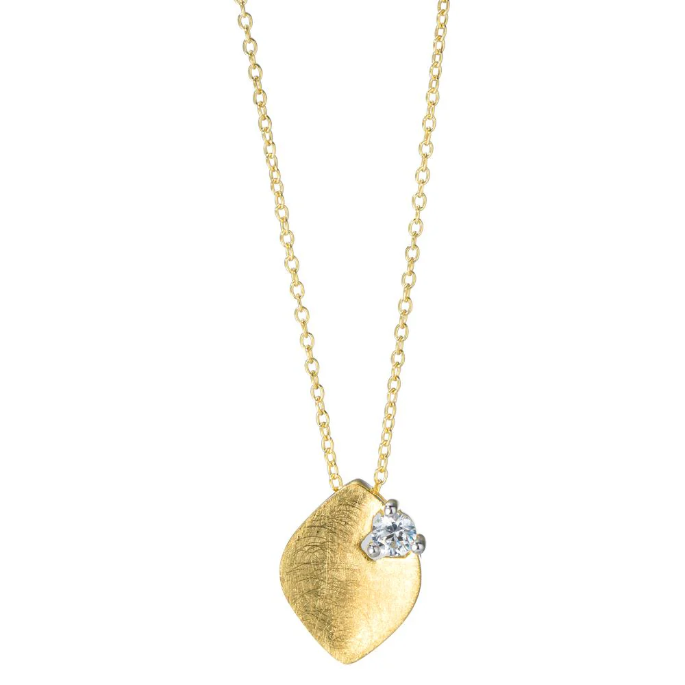 Ciondolo Oro giallo 375/9K Zirconia - Image 2
