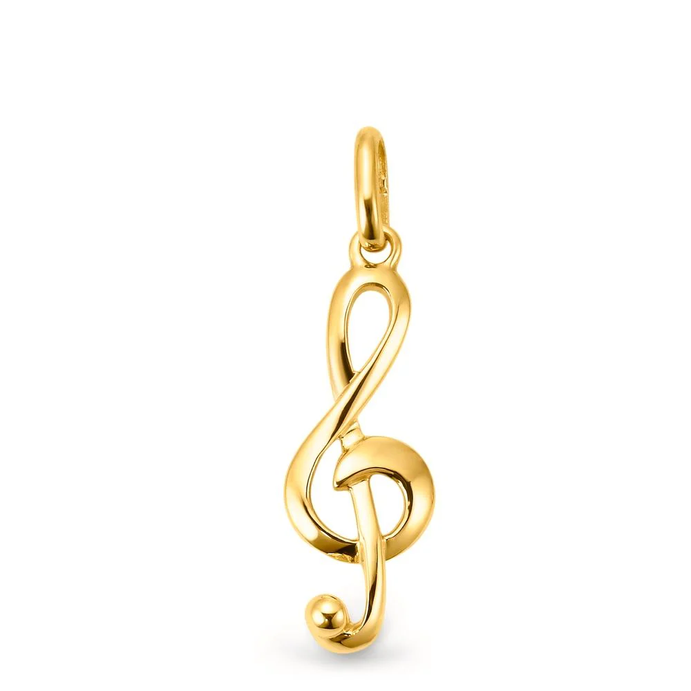 Ciondolo Oro giallo 750/18 carati Clef