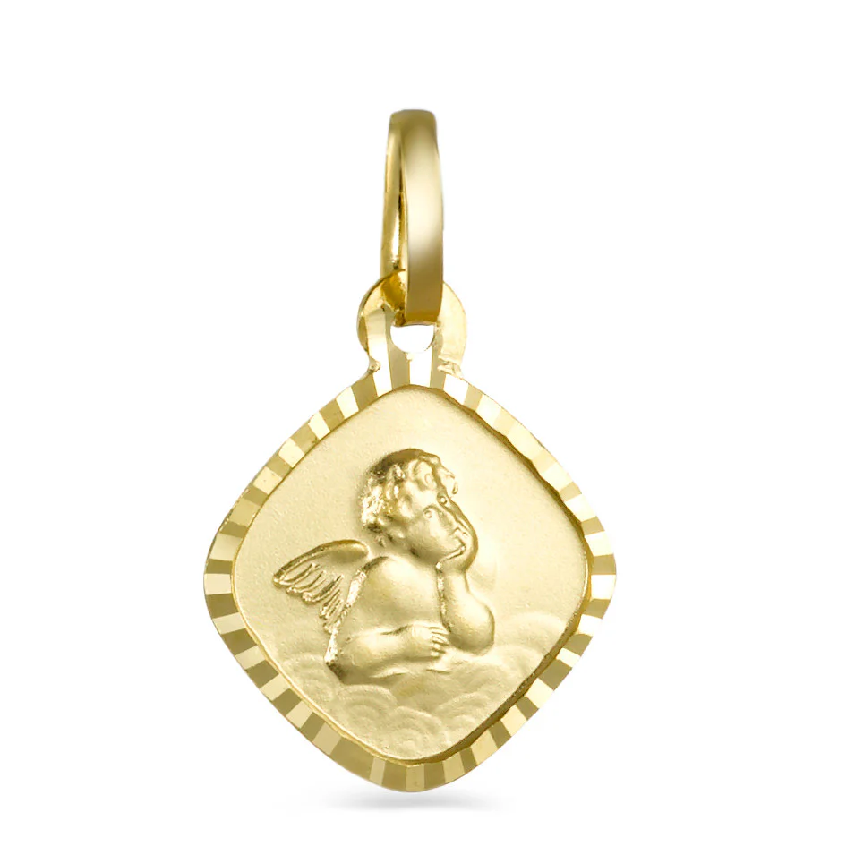 Ciondolo Oro giallo 750/18 carati Segno zodiacale Capricorno - Image 2