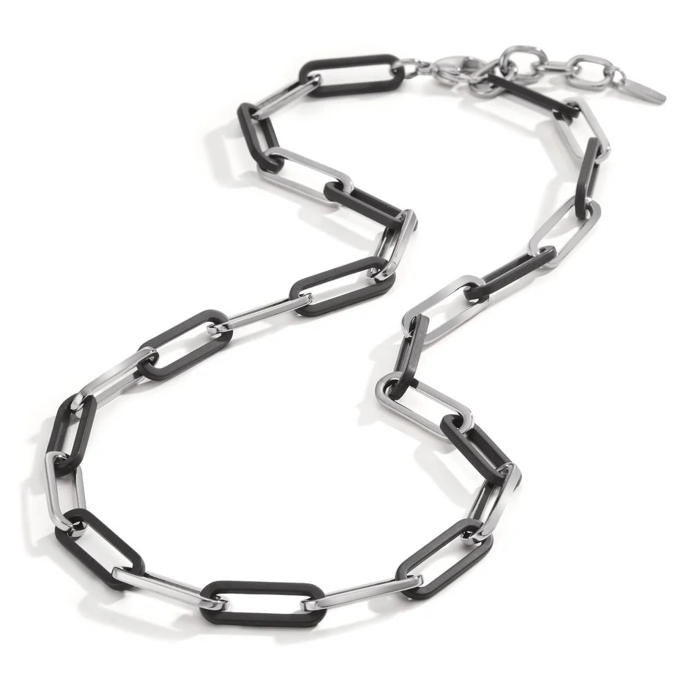 Collana Acciaio inossidabile, Carbonio 45-48 cm - Image 2