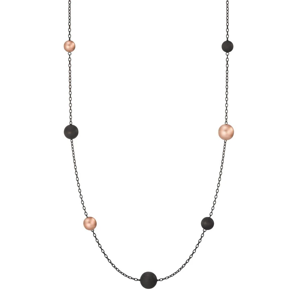 Collana Acciaio inossidabile, Carbonio, Alluminio 80 cm