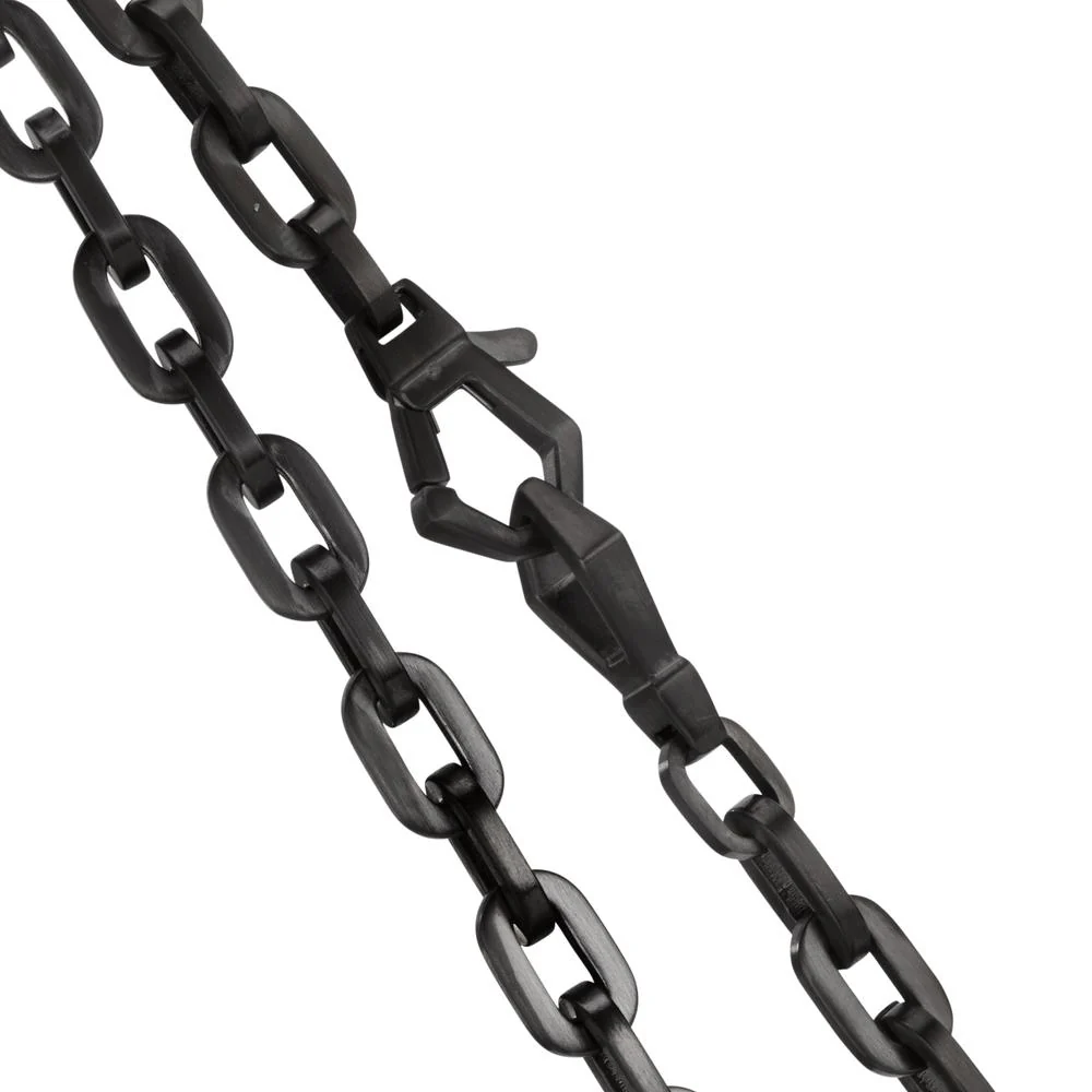 Collana Acciaio inossidabile nero rivestimento IP 55 cm - Image 3