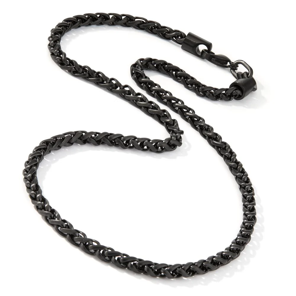 Collana Acciaio inossidabile nero rivestimento IP 60 cm Ø4.5 mm - Image 2