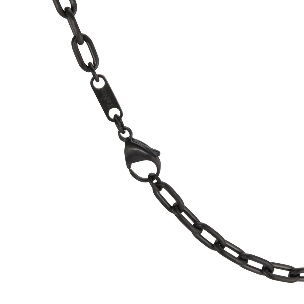 Collana Acciaio inossidabile nero rivestimento IP 70 cm - Image 3
