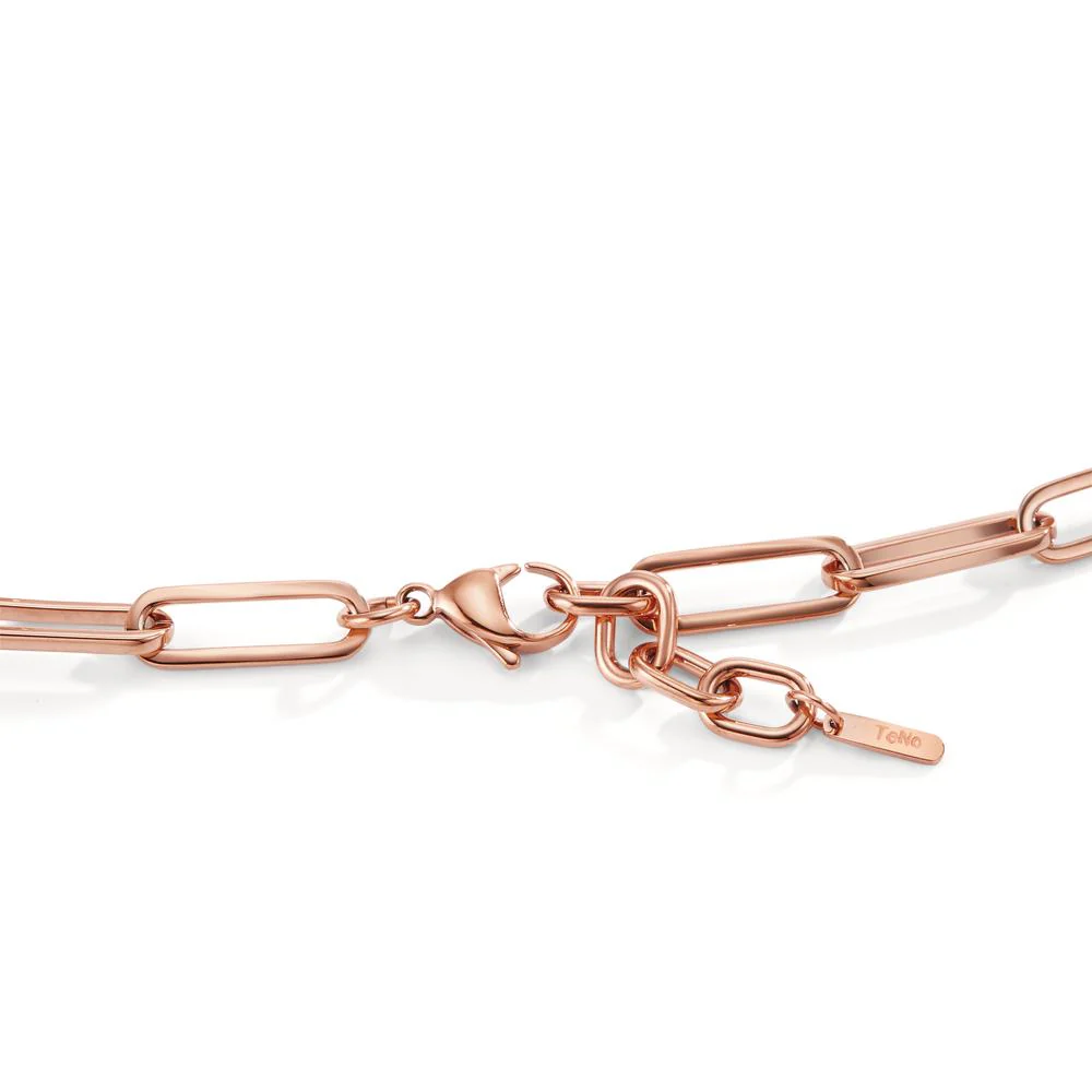 Collana Acciaio inossidabile rosa rivestimento IP 45-48 cm - Image 3
