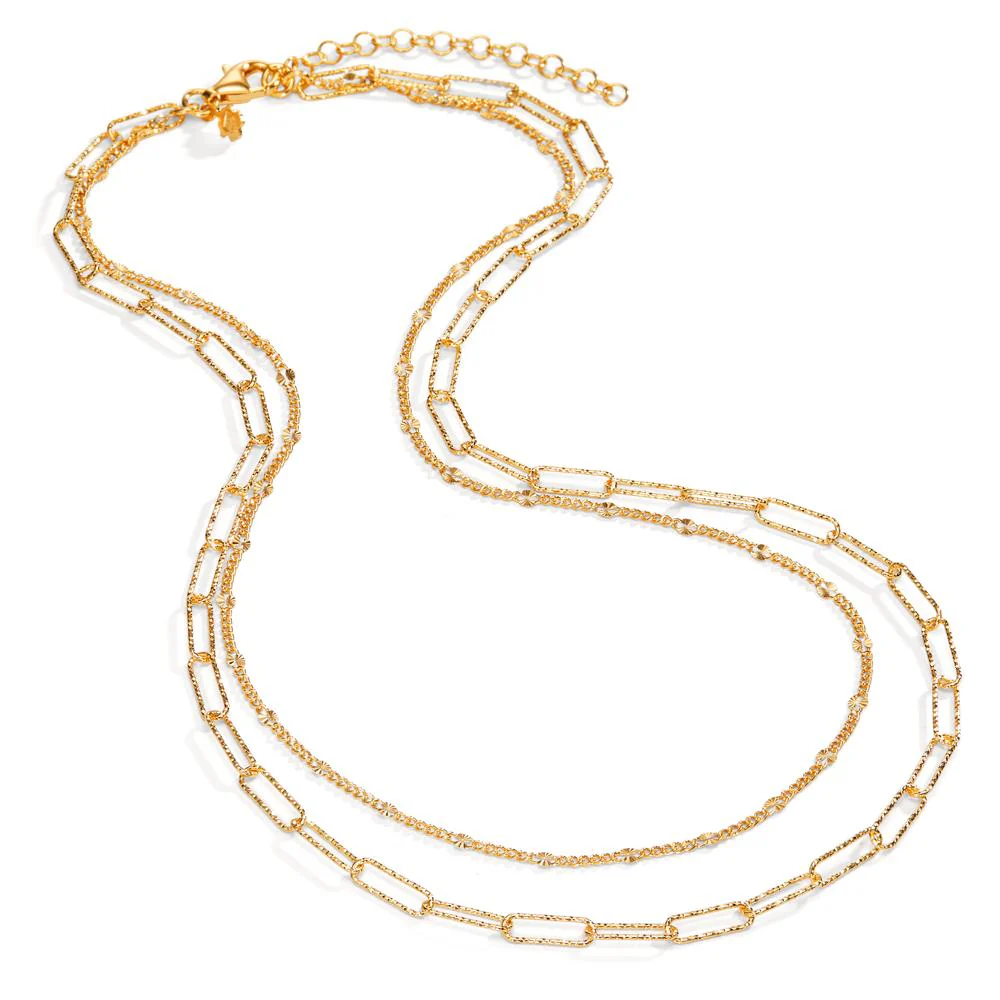 Collana Argento giallo dorato 39-43 cm - Image 2