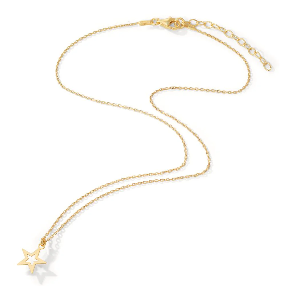 Collana Argento giallo dorato Stella 38-42 cm Ø10 mm - Image 2