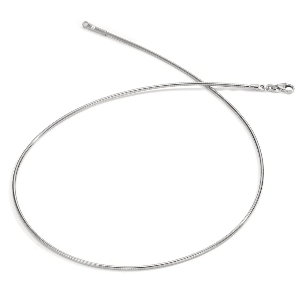 Collana Argento rodiato 42 cm Ø1.5 mm - Image 2