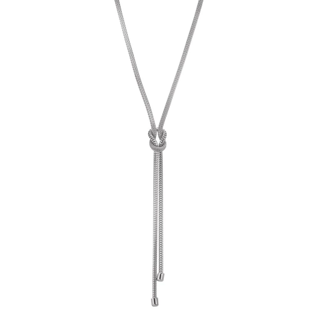 Collana Argento rodiato Nodo 46 cm