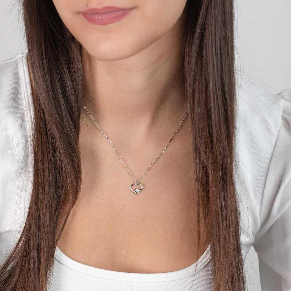 Collana Argento rodiato Zampa 42-45 cm - Image 3