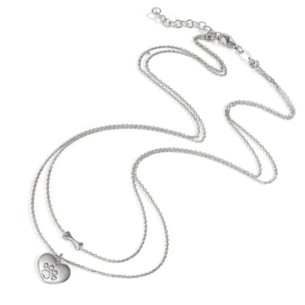 Collana Argento rodiato Zampa 42-45 cm - Image 2