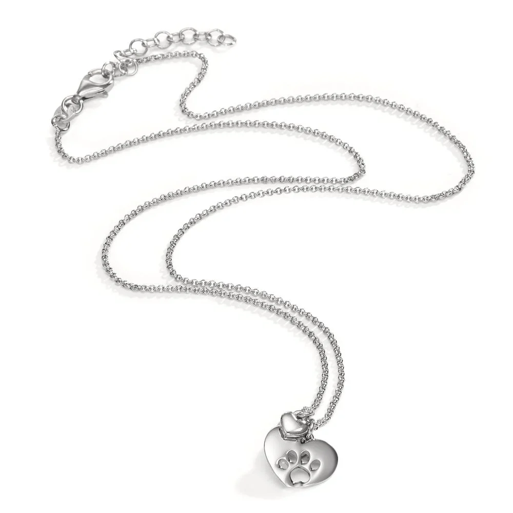 Collana Argento rodiato Zampa 42-45 cm Ø12 mm - Image 2