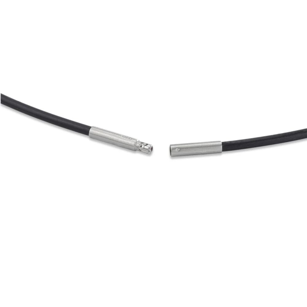 Collana Gomma, Acciaio inossidabile 45 cm - Image 2