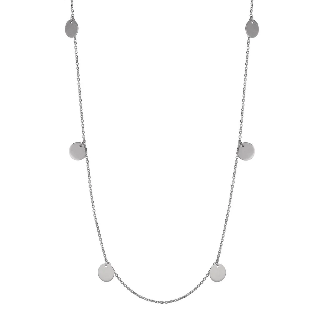 Collana Oro bianco 585/14 kt 42-44 cm