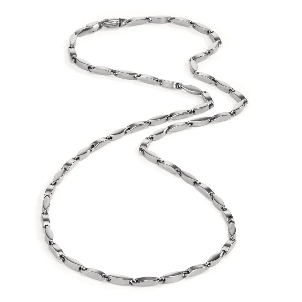 Collana Oro bianco 750/18 carati 45 cm - Image 2