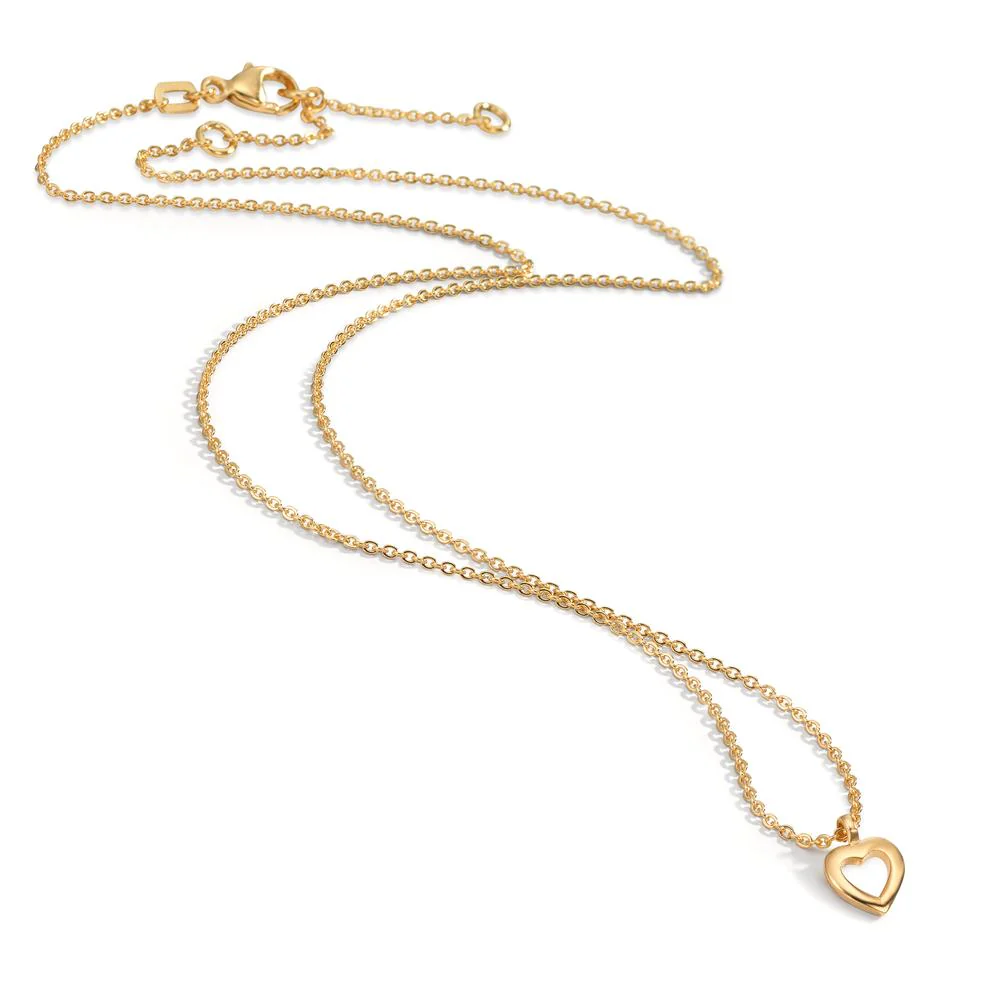 Collana Oro giallo 375/9K Cuore 38-42 cm - Image 2
