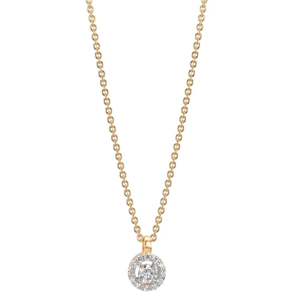 Collana Oro giallo 375/9K Zirconia 38-42 cm