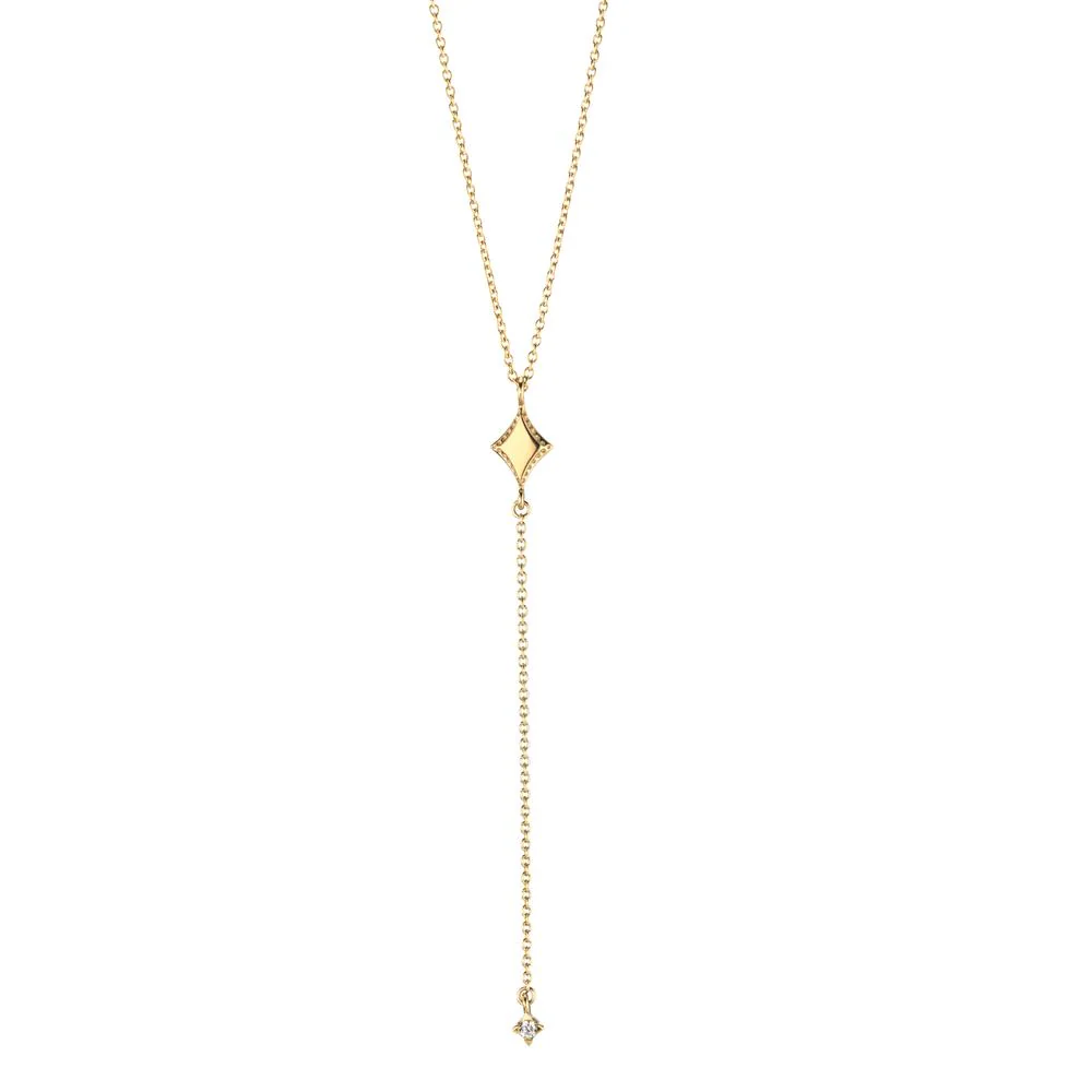 Collana Oro giallo 375/9K Zirconia 42-46 cm