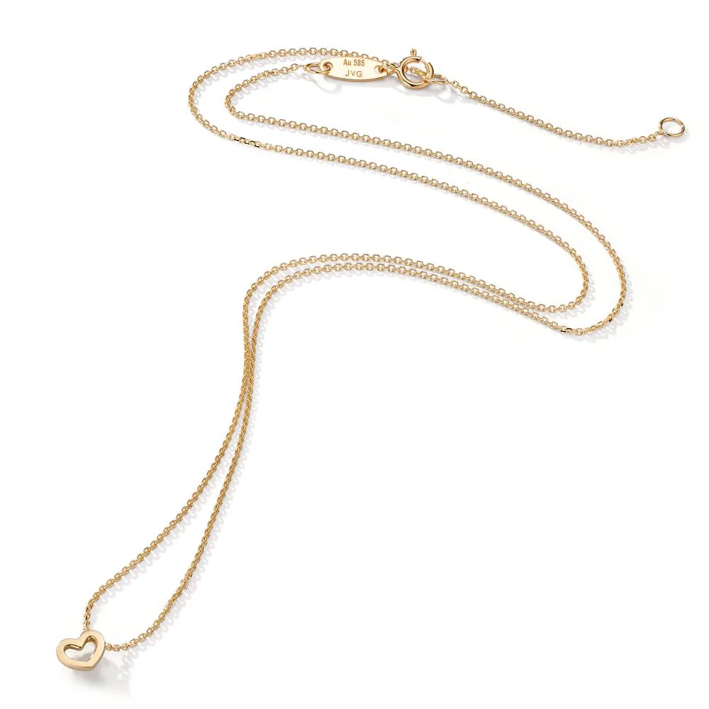 Collana Oro giallo 585/14 kt Cuore 39-42 cm - Image 2