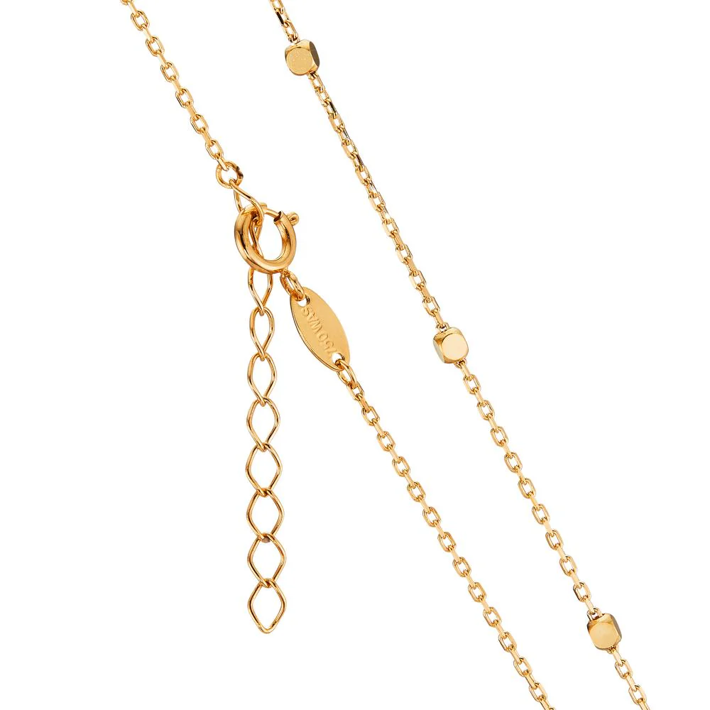 Collana Oro giallo 750/18 carati 42-45 cm - Image 3