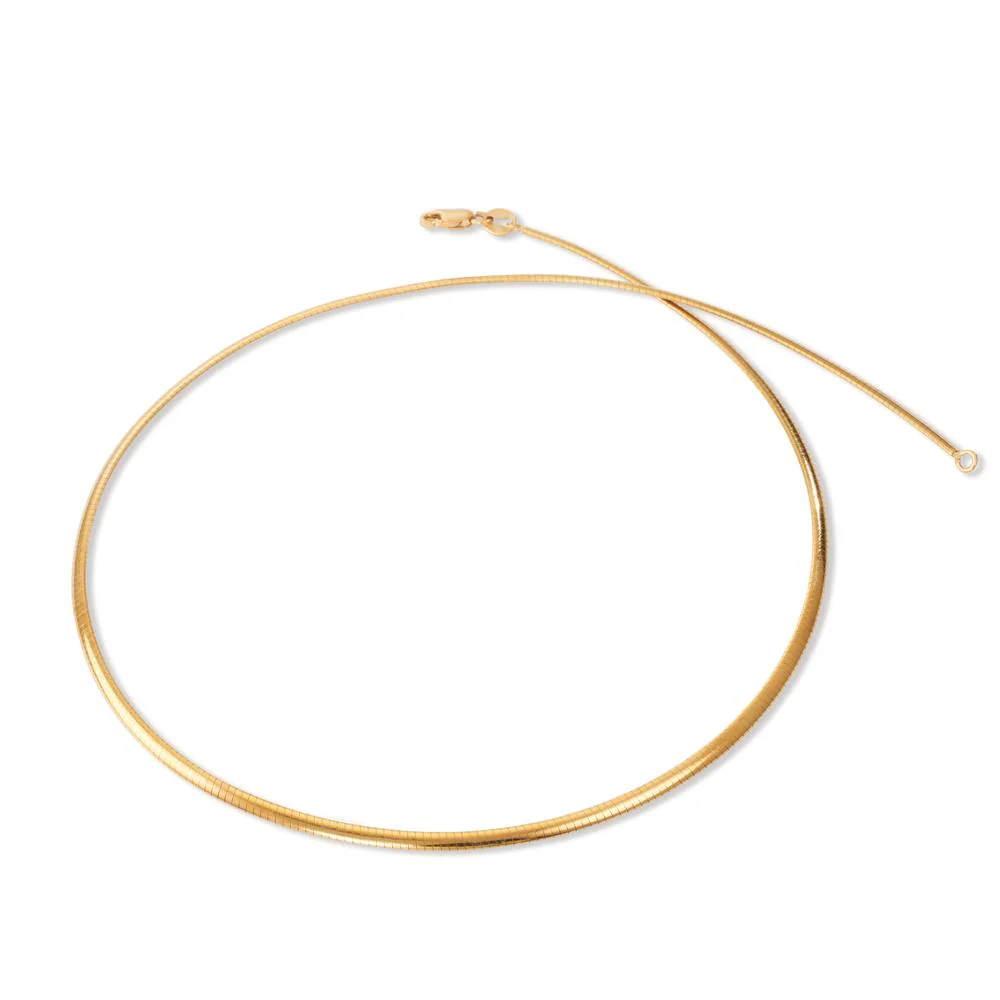 Collana Oro giallo 750/18 carati 42 cm - Image 2