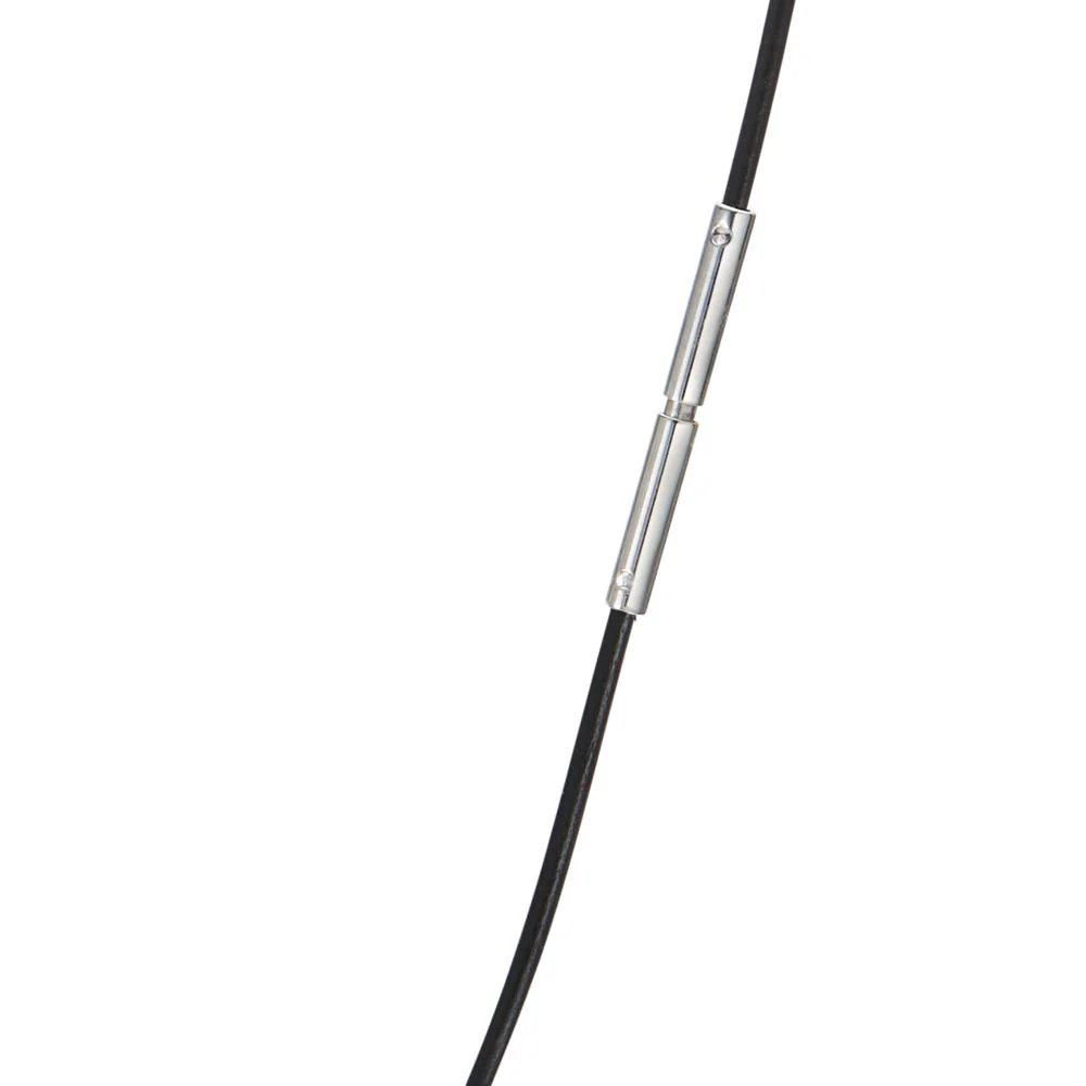Collana Pelle, Acciaio inossidabile 40 cm Ø1 mm - Image 6