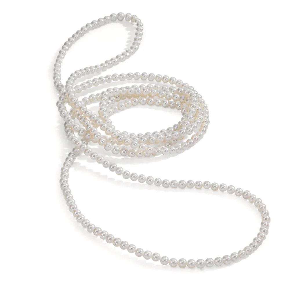 Collana Perla coltivata d'acqua dolce 3-3.5 mm 120 cm - Image 3