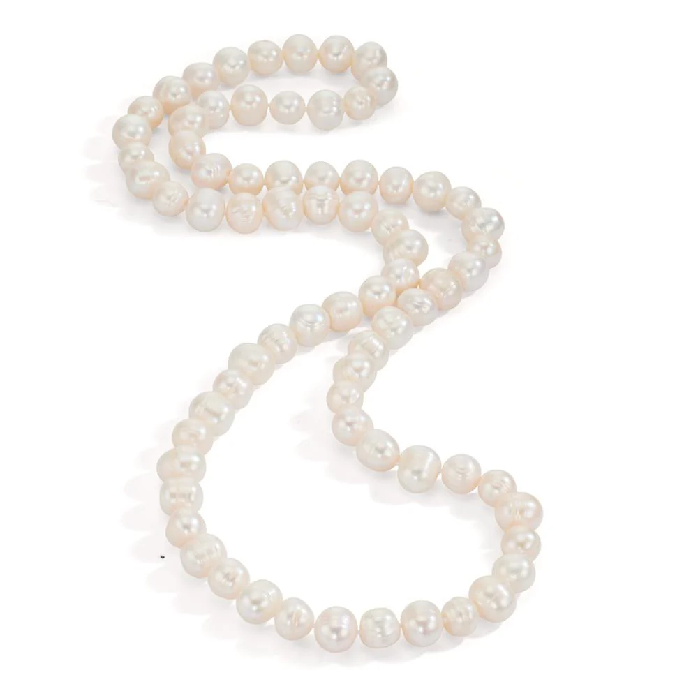 Collana Perla coltivata d'acqua dolce 8-8.5 mm 70 cm - Image 2