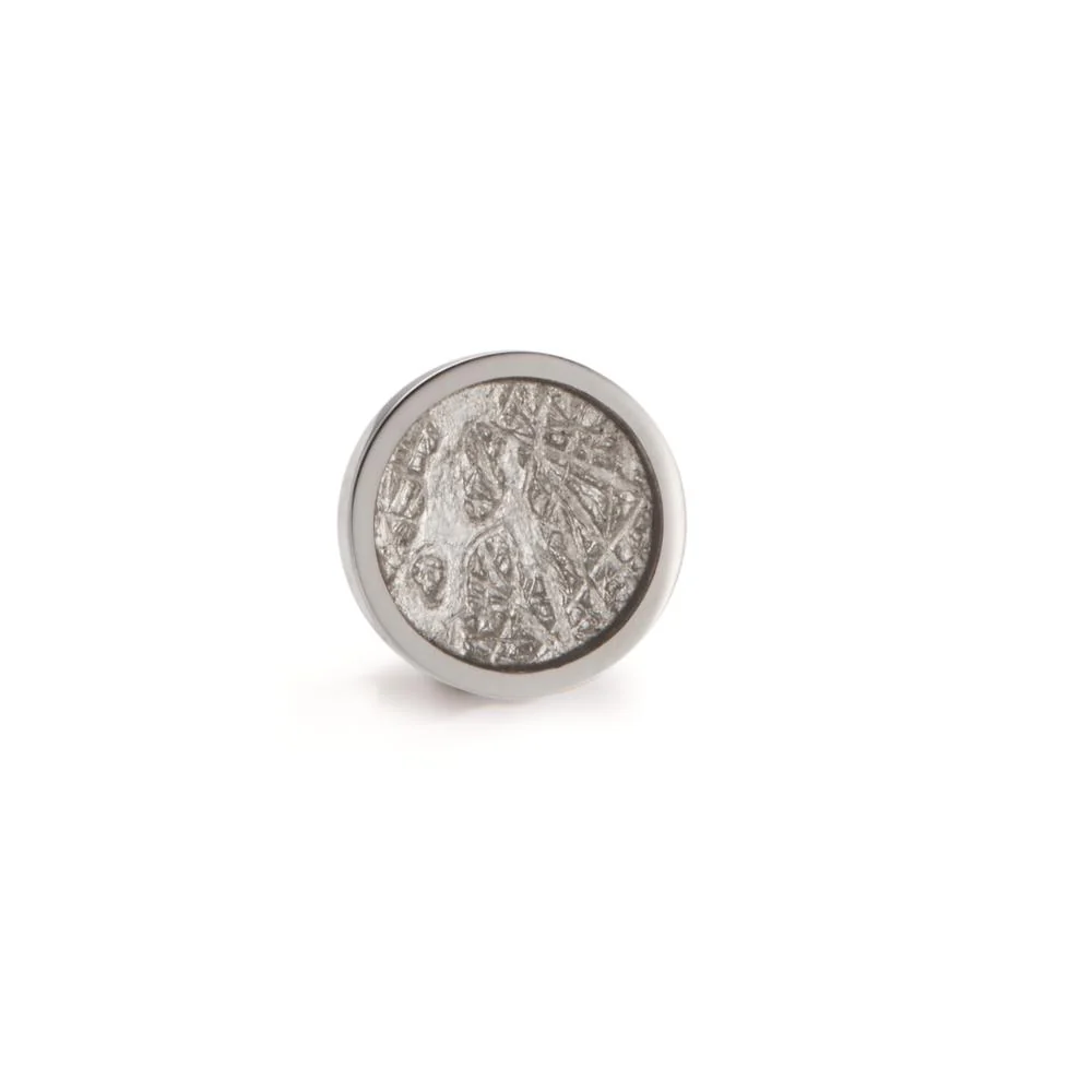 Orecchini a bottone 1 pz Acciaio inossidabile Ø8 mm - Image 3