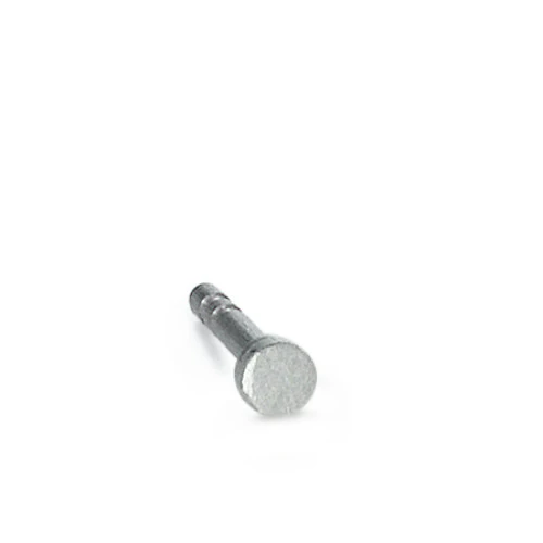 Orecchini a bottone 1 pz Titanio Ø3 mm