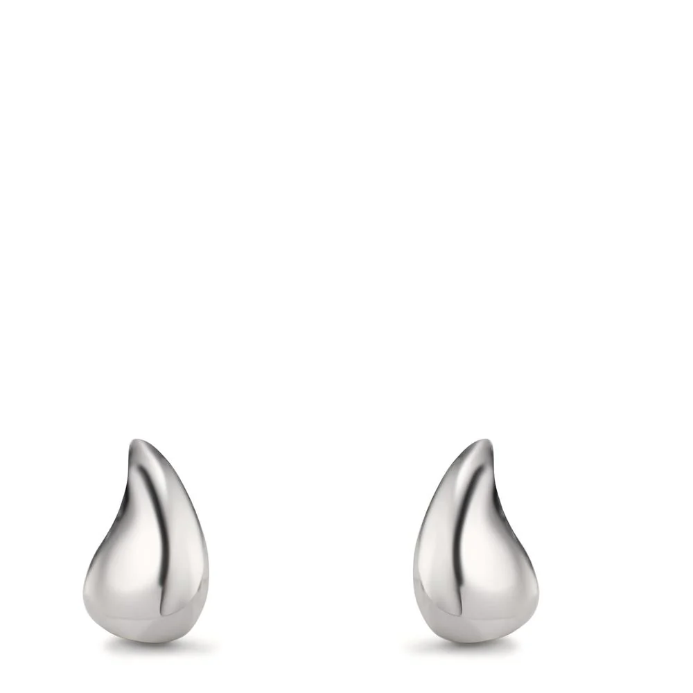Orecchini a bottone Argento rodiato - Image 3