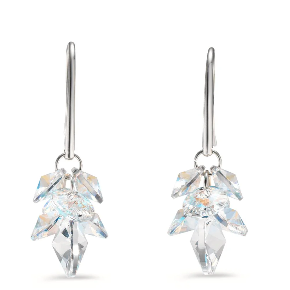 Orecchini Acciaio inossidabile Zirconia 14 pietra - Image 2