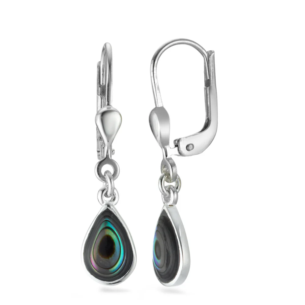 Orecchini Argento Abalone