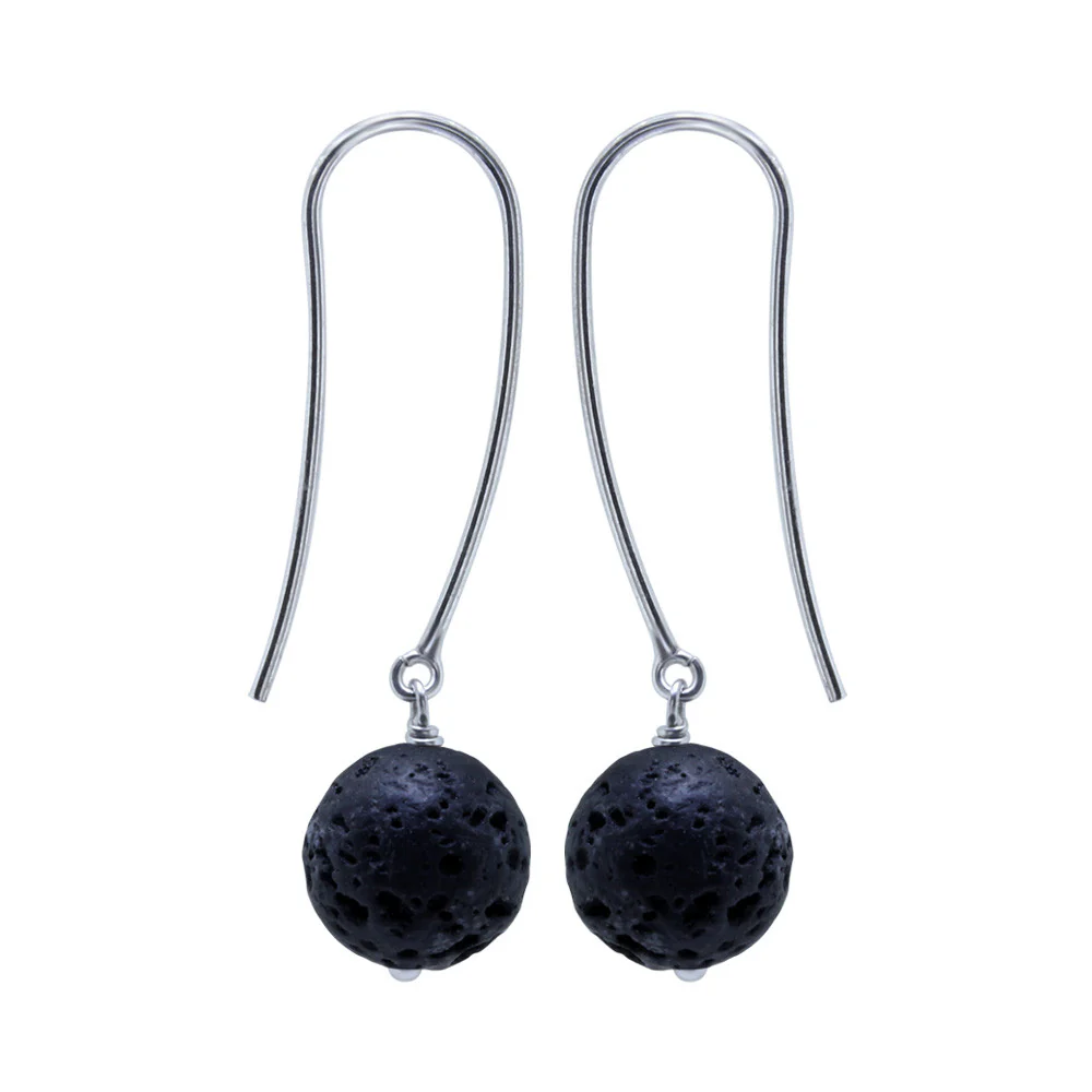 Orecchini Argento rodiato