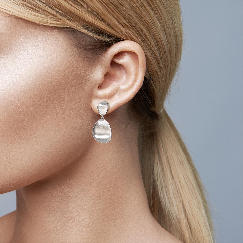 Orecchini Argento rodiato - Image 2