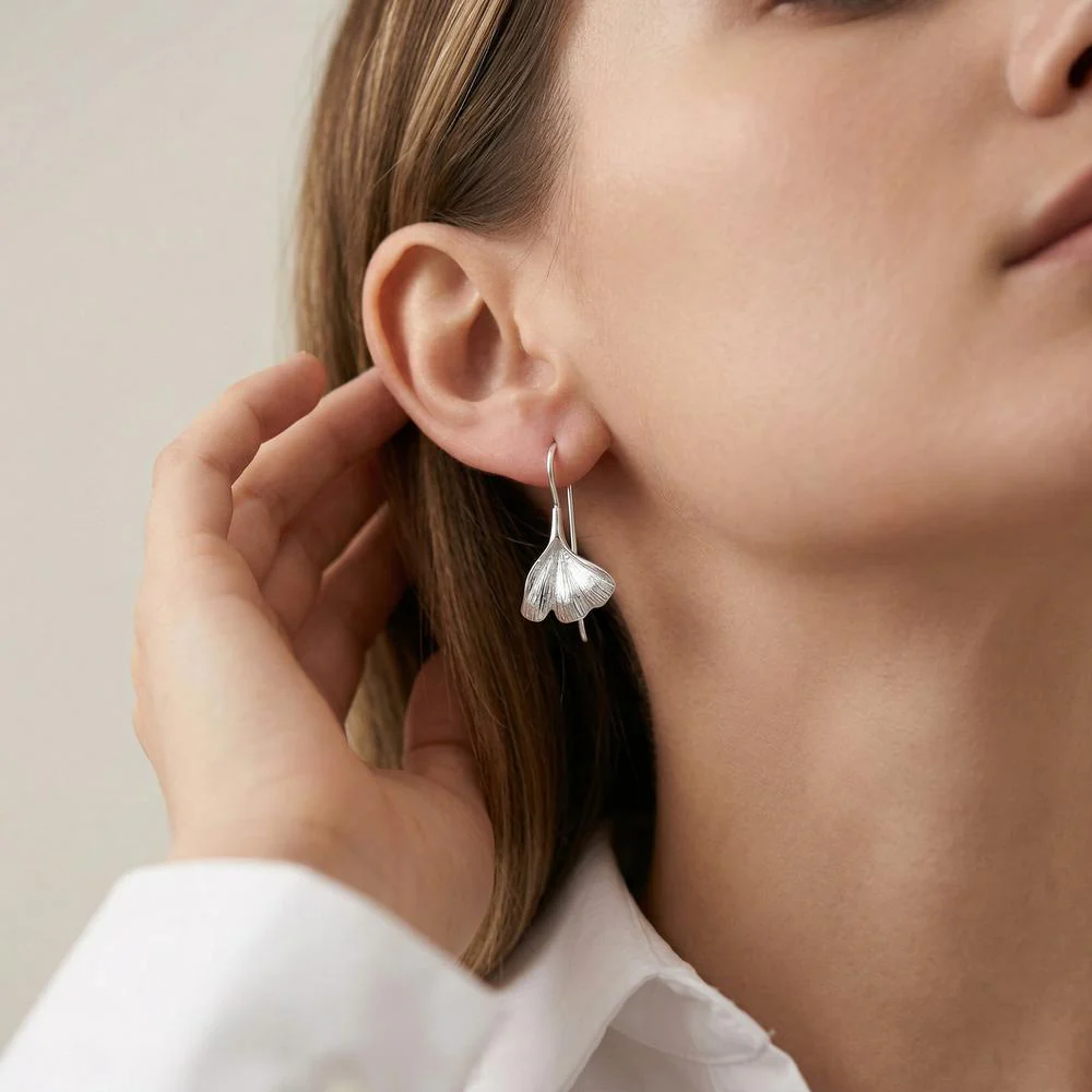 Orecchini Argento rodiato - Image 2