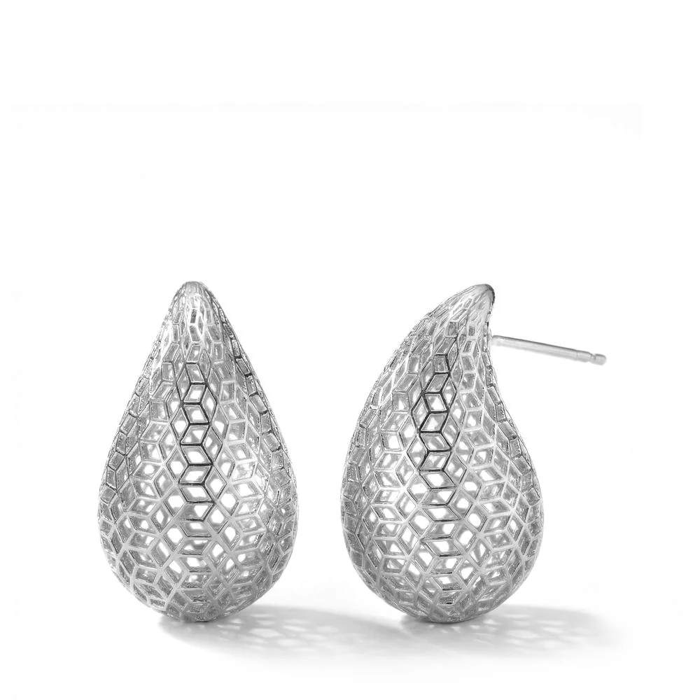 Orecchini Argento rodiato