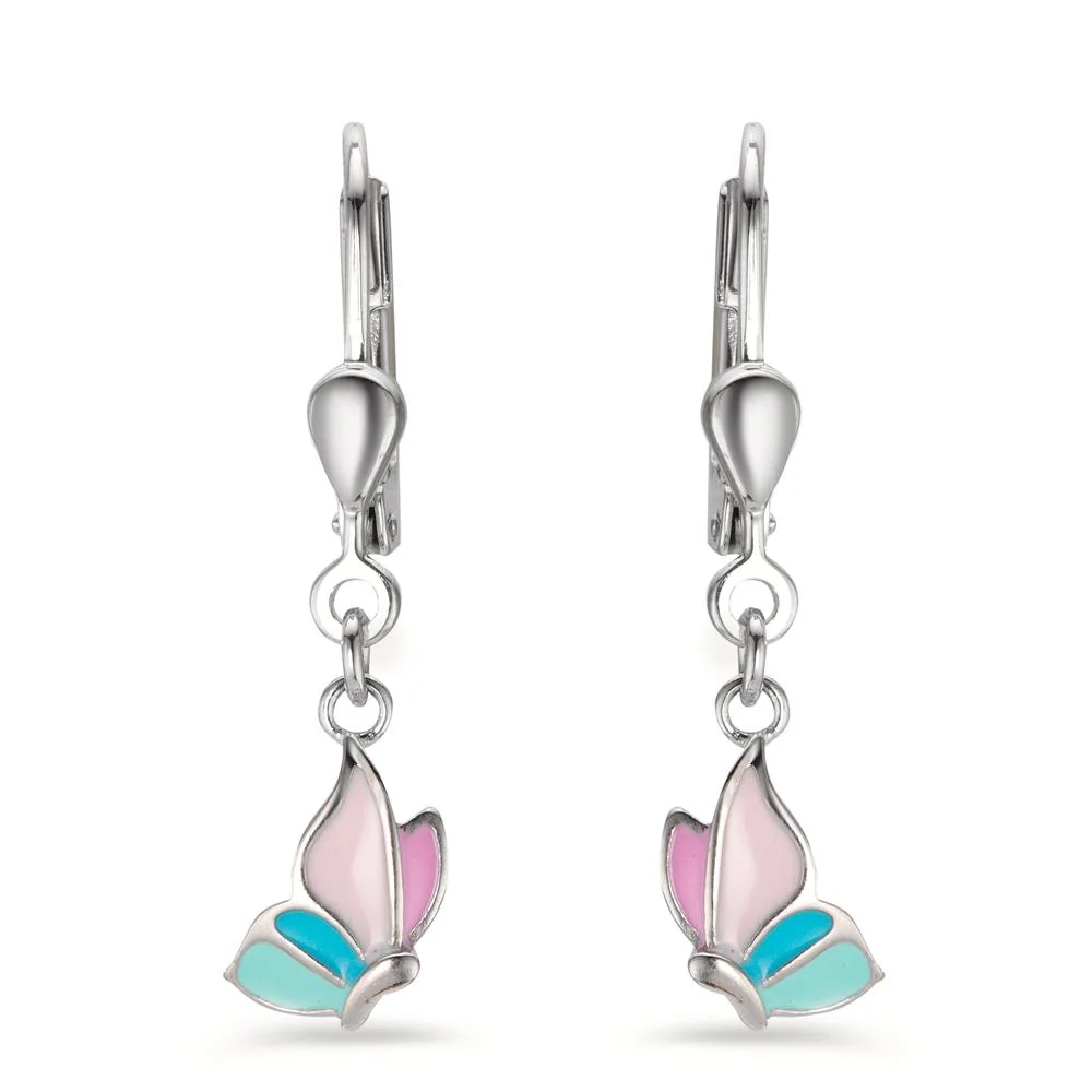 Orecchini Argento rodiato Farfalla - Image 2
