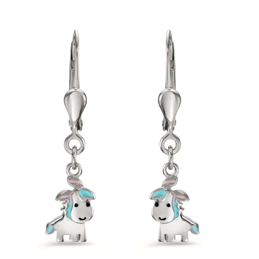 Orecchini Argento rodiato Pony - Image 2