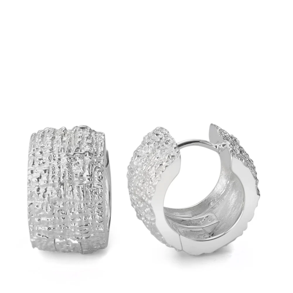 Orecchini circolari Argento