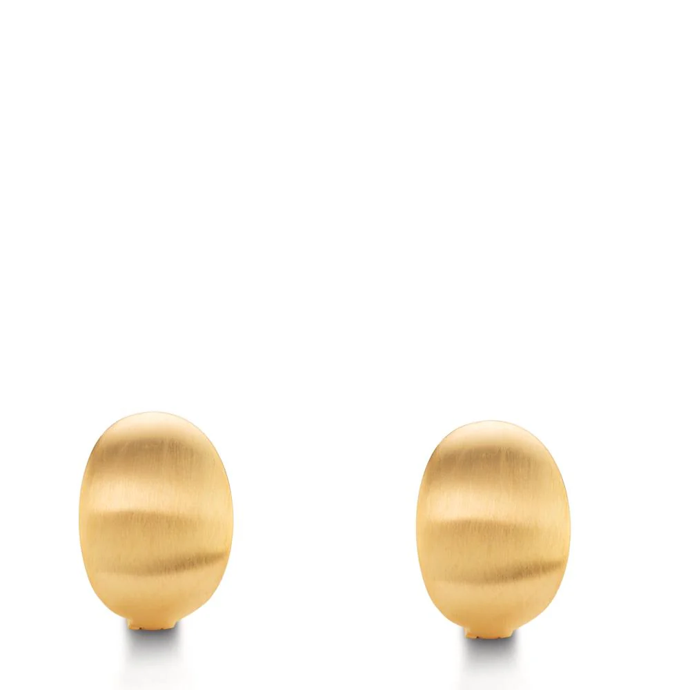 Orecchini circolari Argento giallo dorato - Image 2