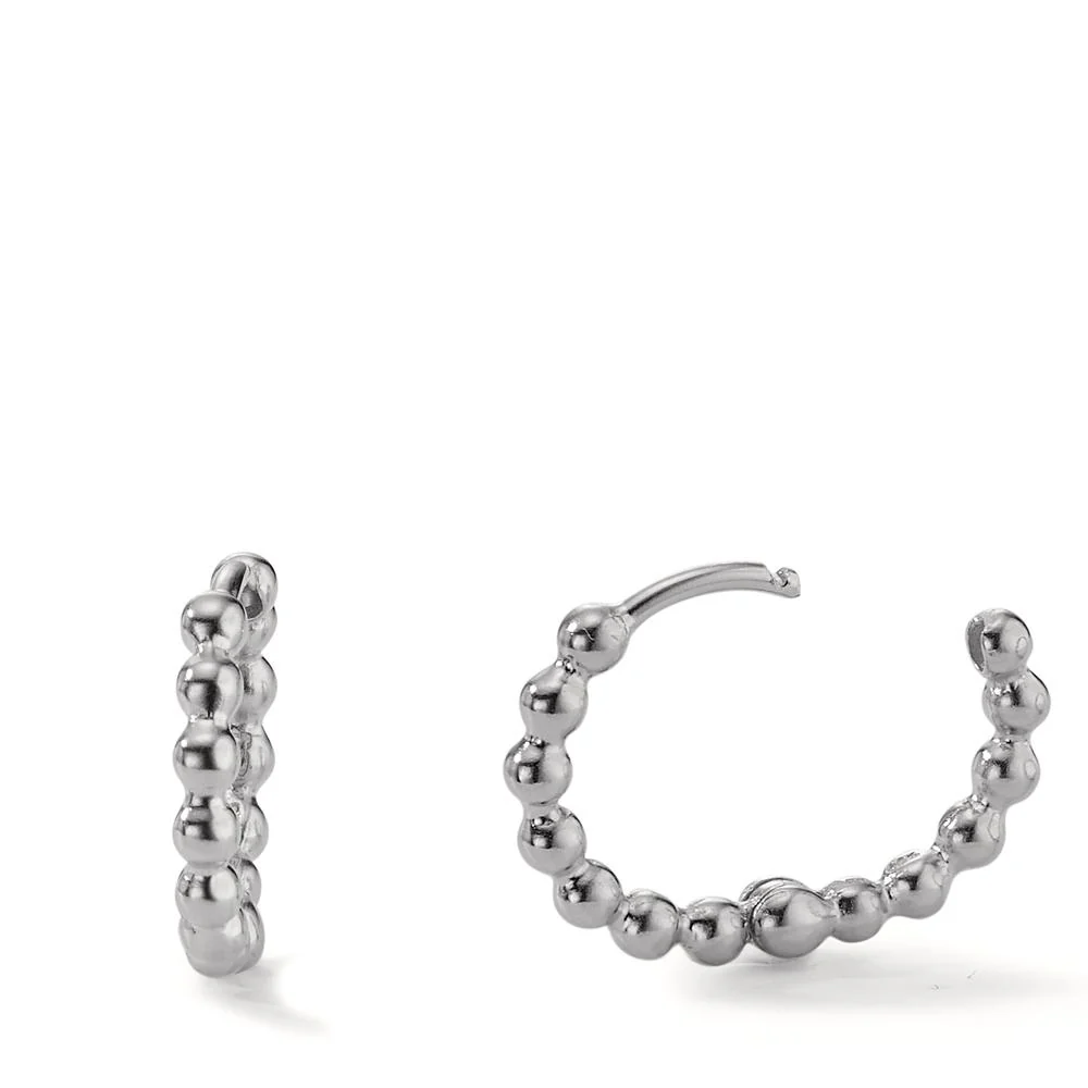 Orecchini circolari Argento rodiato - Image 2