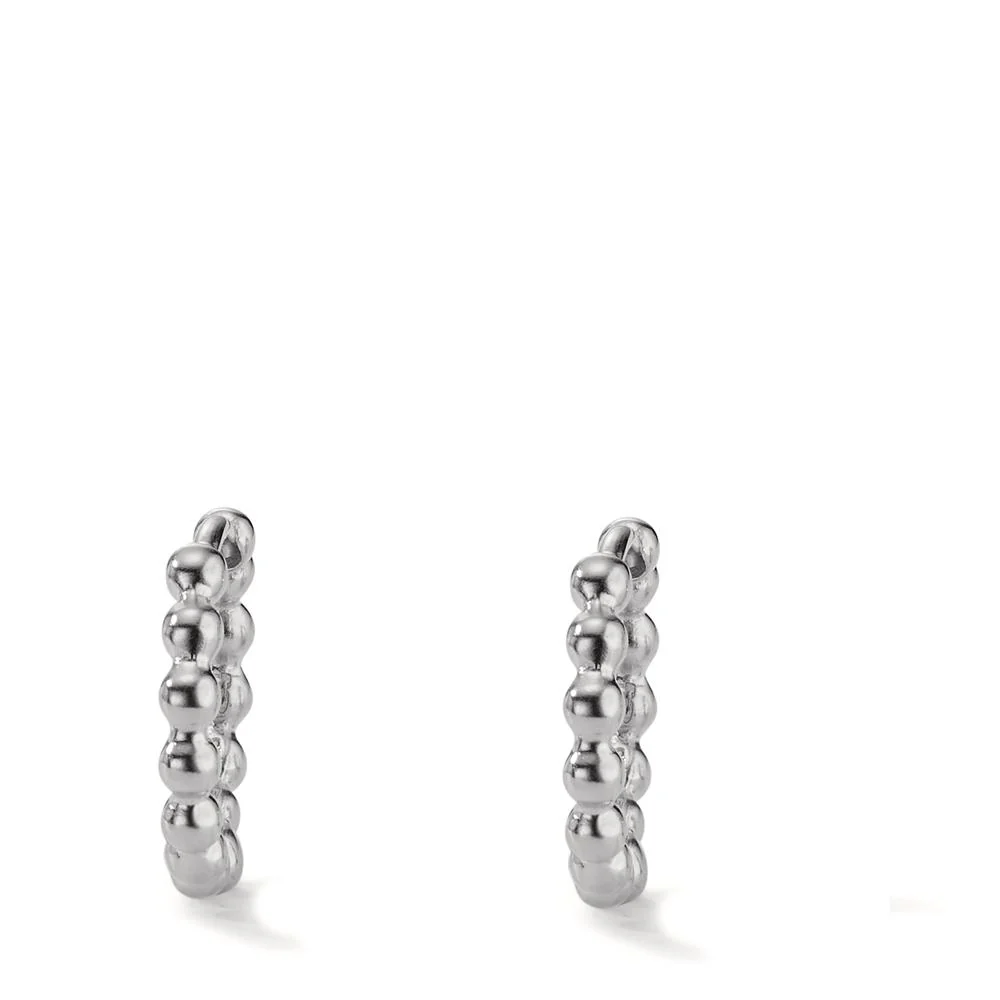 Orecchini circolari Argento rodiato - Image 3