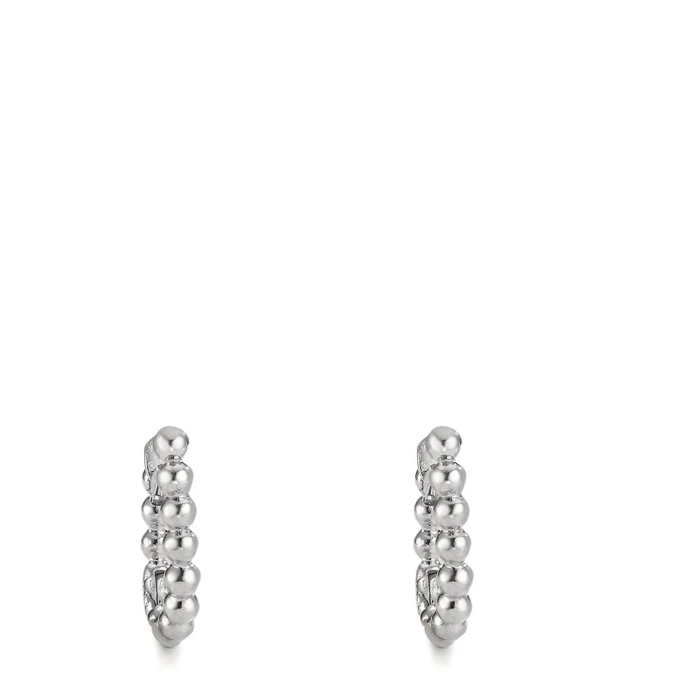Orecchini circolari Argento rodiato - Image 2