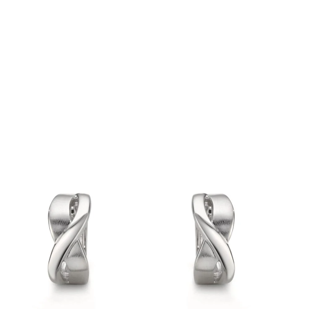 Orecchini circolari Argento rodiato - Image 3