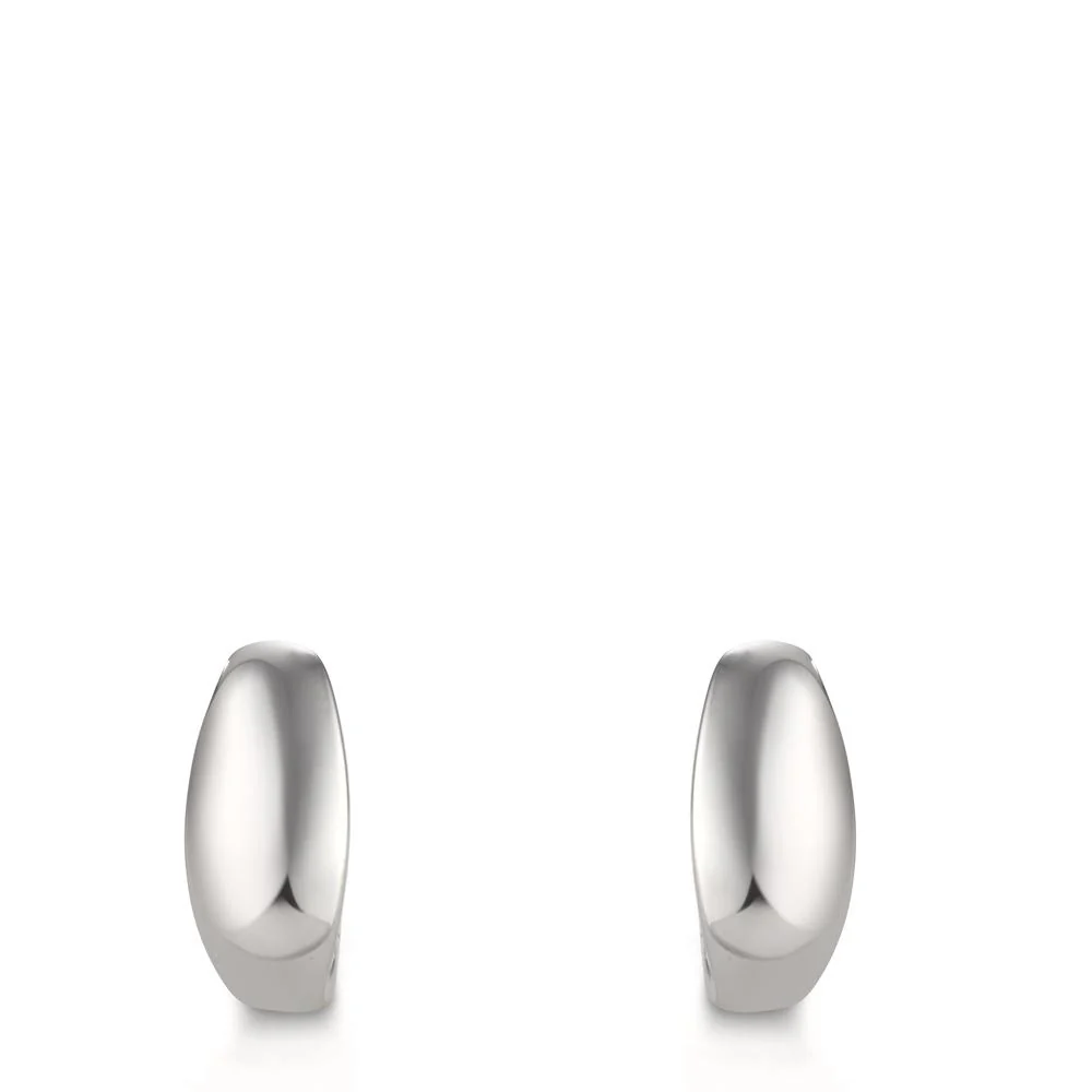 Orecchini circolari Argento rodiato - Image 3