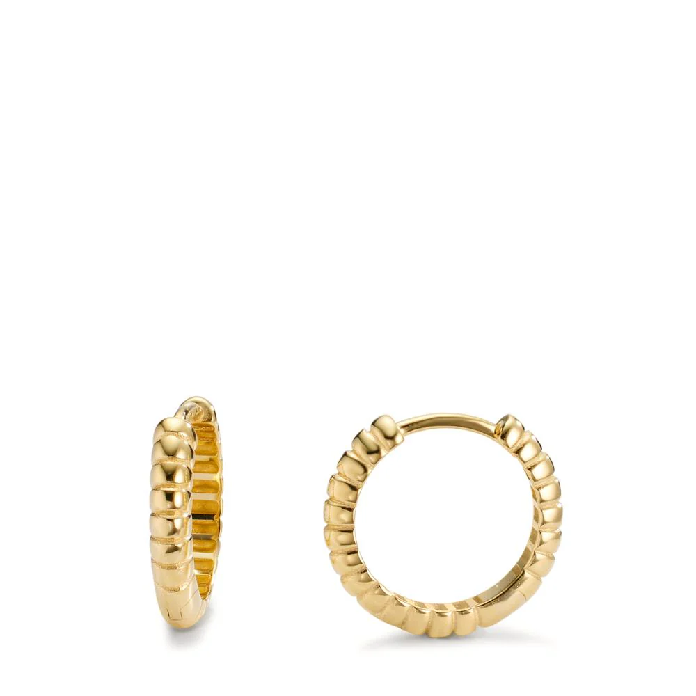 Orecchini circolari Oro giallo 375/9K