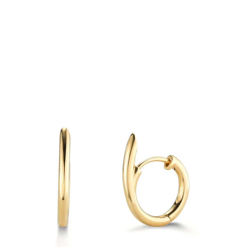 Orecchini circolari Oro giallo 375/9K